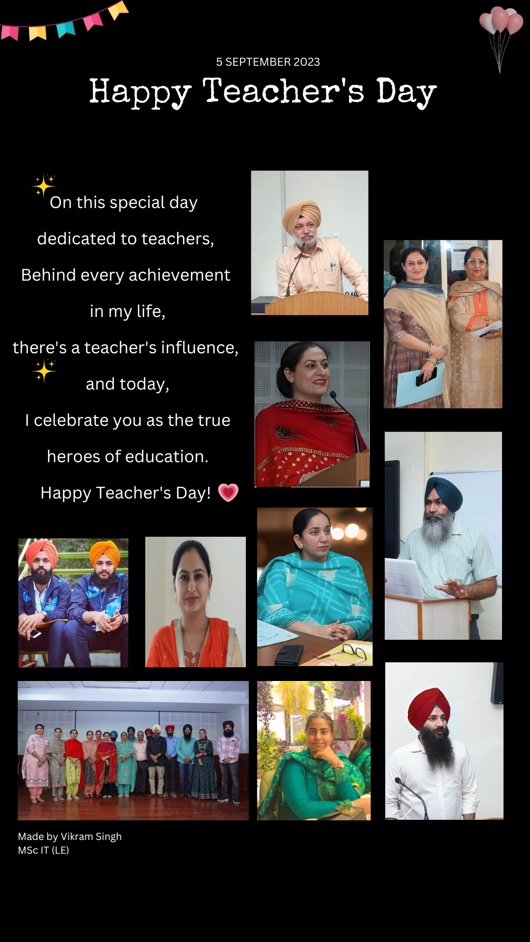 teachers day poster